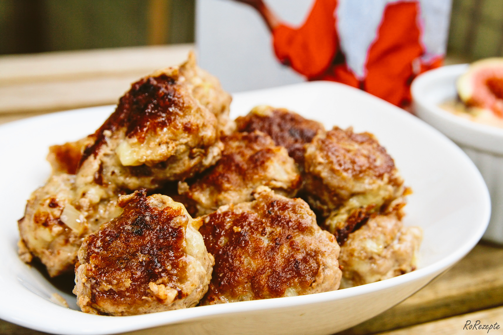 Mini-Frikadellen mit Feigensenf - RoRezepte