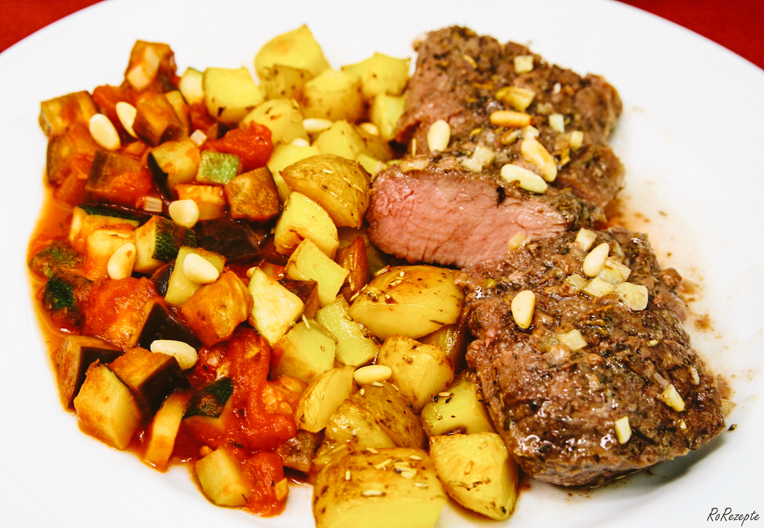 Provenzalischer Lammrücken mit Rosmarinkartoffeln - RoRezepte